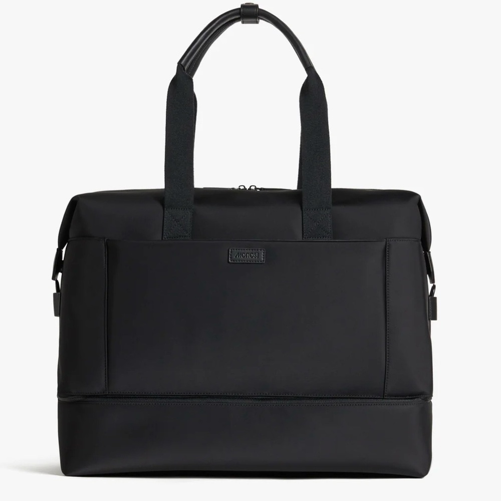 🆕 Monos Weekender Carbon Black Travel Carryon Bag